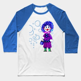 MAY THE BUBBLE CLOWN Baseball T-Shirt